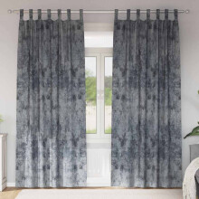 Berkfield Velvet Curtains 2 pcs Silver Grey 245 x 140 cm Velvet