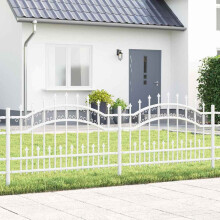 Berkfield Garden Fence KAMPEN White
