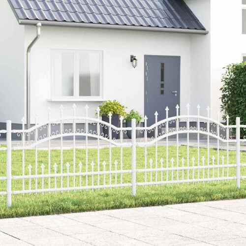 Berkfield Garden Fence KAMPEN White