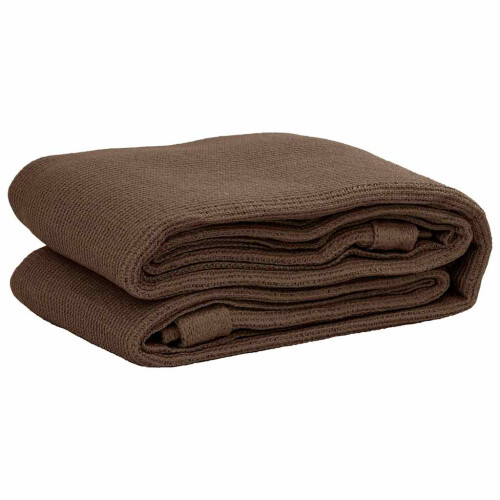 Berkfield Tent Carpet 400x400 cm Brown 1