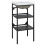 Berkfield Bathroom Washbasin Frame with Built-in Basin Black Iron 2