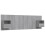 Berkfield Bed Headboard with Cabinets Grey Sonoma Engineered Wood 2