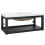 Berkfield Bathroom Washbasin Frame with Built-in Basin Black Iron 2