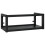 Berkfield Bathroom Washbasin Frame with Built-in Basin Black Iron 3