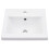 Berkfield Bathroom Washbasin Frame with Built-in Basin Black Iron 6