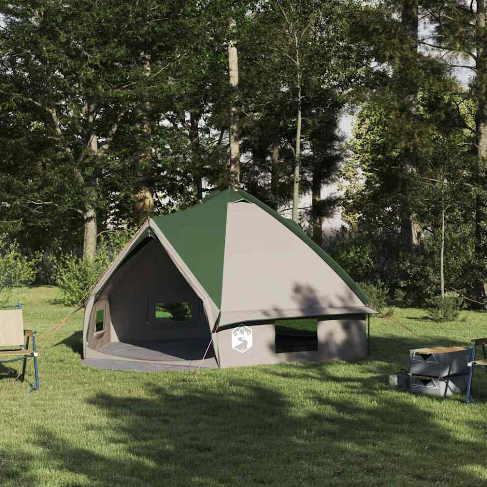 Photos - Tent Berkfield Teepee  6-Person Green and White 431 x 366 x 185 cm