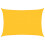 Berkfield Sunshade Sail 160 g/m Rectangular Yellow 4x5 m HDPE 2