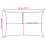 Berkfield Sunshade Sail 160 g/m Rectangular Yellow 4x5 m HDPE 10