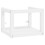 Berkfield Bathroom Washbasin Frame with Built-in Basin White Iron 3
