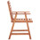Berkfield Outdoor Dining Chairs 4 pcs Solid Acacia Wood 4