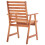Berkfield Outdoor Dining Chairs 4 pcs Solid Acacia Wood 5