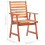 Berkfield Outdoor Dining Chairs 4 pcs Solid Acacia Wood 8
