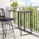 Berkfield Folding Garden Table Brown 90x51x75 cm Poly Rattan 1