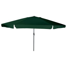 Berkfield Garden Parasol Green 394 x 394 x 248 cm Polyester and Steel