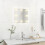 Berkfield Wall Mirror with LED Lights Square Glass 3