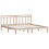 Berkfield Bed Frame without Mattress Super King Solid Wood 3
