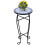 Mosaic Side Table Plant Table Blue White 1