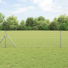 Berkfield Euro Fence 0.6 x 10 m PVC-coated iron