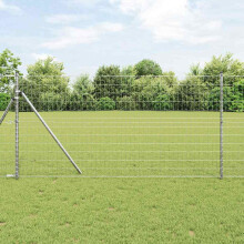 Berkfield Euro Fence 1 x 10 m PVC-coated iron