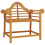 Berkfield 4 Piece Garden Lounge Set Solid Wood Teak 4