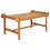 Berkfield 4 Piece Garden Lounge Set Solid Wood Teak 6