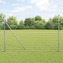Berkfield Euro Fence 1.6 x 10 m PVC-coated iron