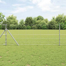 Berkfield Field Fence Silver