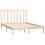 Berkfield Bed Frame without Mattress 135x190 cm Double Solid Wood Pine 4