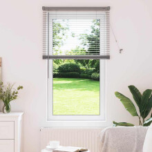 Berkfield Venetian Blinds Height Adjustable Silver 130 x 75 cm Aluminium