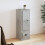 Berkfield Highboard Concrete Grey 36x35.5x103.5 cm Engineered Wood 1