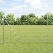 Berkfield Euro Fence 1.6 x 10 m PVC-coated iron