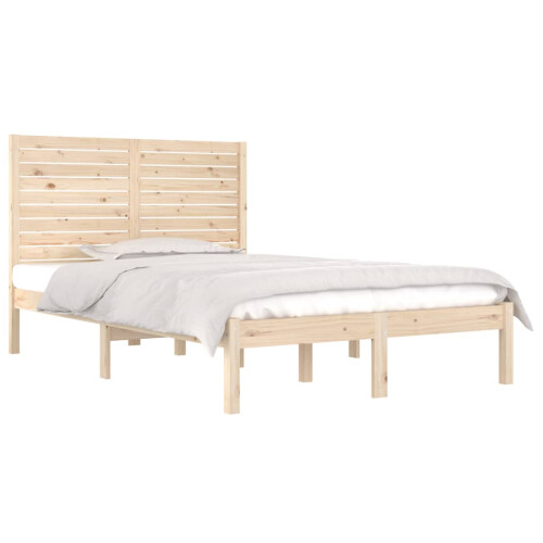 Berkfield Bed Frame without Mattress 120x190 cm Small Double Solid Wood 2