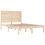 Berkfield Bed Frame without Mattress 120x190 cm Small Double Solid Wood 4