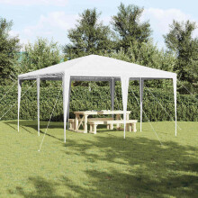 Berkfield Party Tent White 400 x 400 x 266 cm Polyethylene and Steel