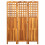 Berkfield 3-Panel Room Divider 121x2x170 cm Solid Acacia Wood 2