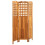 Berkfield 3-Panel Room Divider 121x2x170 cm Solid Acacia Wood 3