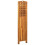 Berkfield 3-Panel Room Divider 121x2x170 cm Solid Acacia Wood 4