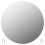 Berkfield Wall Mirror with LED Lights Round Glass 4