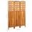Berkfield 3-Panel Room Divider 121x2x170 cm Solid Acacia Wood 7
