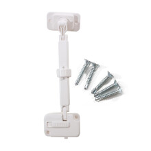 Adjustable Childproof Window Restrictor Lock White for Aluminum and Wooden Frames Baby Safety Security