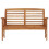 Berkfield Garden Bench 119 cm Solid Acacia Wood 2