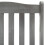 Berkfield Rocking Chair Grey Solid Acacia Wood 5