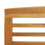 Berkfield Garden Bench 119 cm Solid Acacia Wood 6