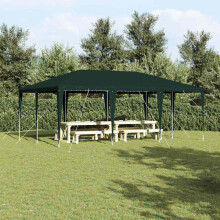 Berkfield Party Tent Green 600 x 400 x 266 cm Polyethylene and Steel