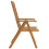 Berkfield Folding Garden Chairs 3 pcs Solid Acacia Wood 7