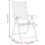 Berkfield Folding Garden Chairs 3 pcs Solid Acacia Wood 10