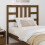 Berkfield Bed Headboard Honey Brown 96x4x100 cm Solid Wood Pine 1