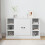 Berkfield Sideboard White 100x35.5x60 cm Engineered Wood 1
