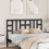 Berkfield Bed Headboard Black 166x4x100 cm Solid Wood Pine 1