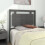 Berkfield Bed Headboard Grey 95.5x4x100 cm Solid Pine Wood 1
